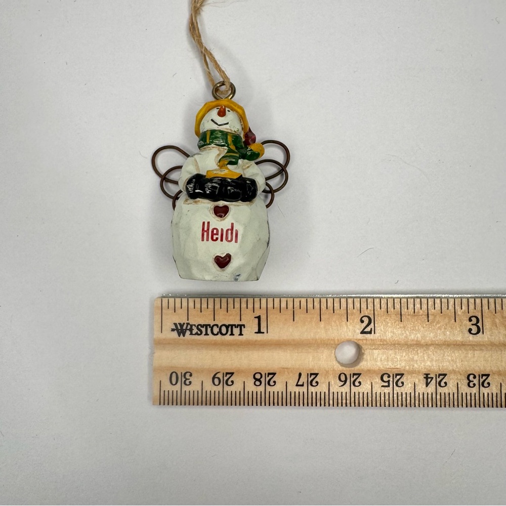 Lot of 3 HEIDI Personalized Christmas Ornaments - Picture 13 of 13